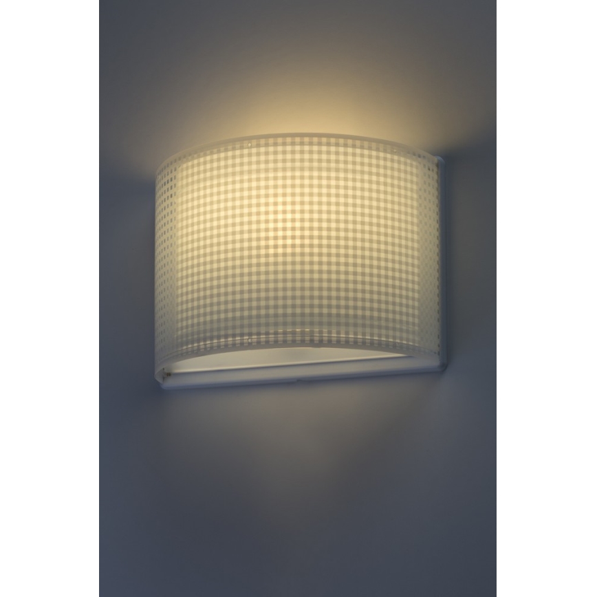 Dalber D-80228T - Væglampe til børn VICHY 1xE27/60W/230V