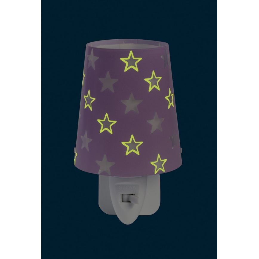 Dalber D-81215L - LED natlampe STARS 1xE14/0,3W/230V