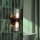 Där Lighting BOL0922 - BOLTON badevæglampe 2xG9/5W/230V IP44 sort