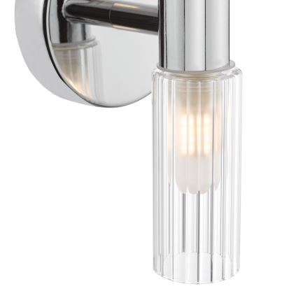Där Lighting BOL0950 - Badeværelses væglampe BOLTON 2xG9/5W/230V IP44 poleret krom