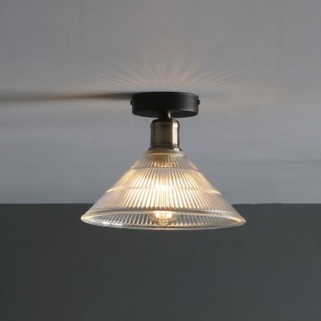 Där Lighting BOY0175 - Loftlampe BOYD 1xE27/60W/230V Ø 25 cm messing/klar