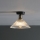 Där Lighting BOY0175 - Loftlampe BOYD 1xE27/60W/230V Ø 25 cm messing/klar