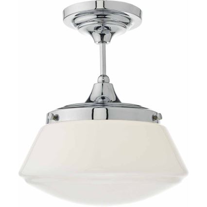Där Lighting CAD0150 - Overflademonteret badeværelsesloftlampe CADEN 1xE27/60W/230V IP44 poleret krom