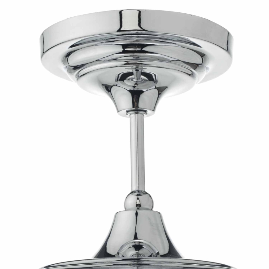Där Lighting CAD0150 - Overflademonteret badeværelsesloftlampe CADEN 1xE27/60W/230V IP44 poleret krom
