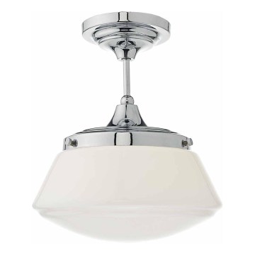Där Lighting CAD0150 - Overflademonteret badeværelsesloftlampe CADEN 1xE27/60W/230V IP44 poleret krom