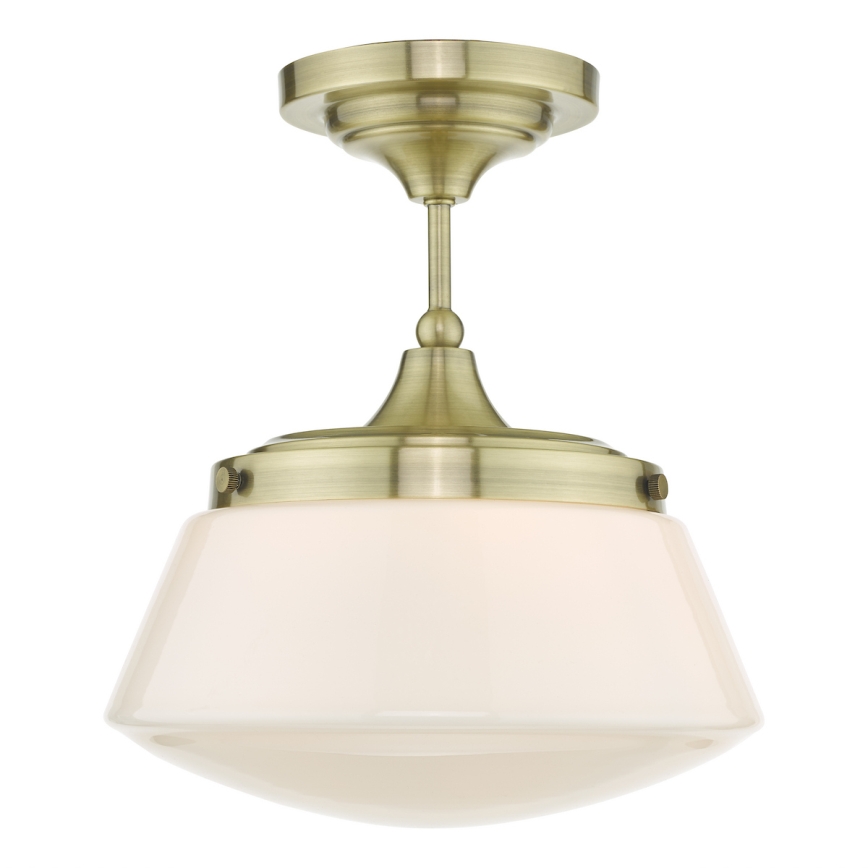 Där Lighting CAD0175 - Påbygget badeværelsesloftlampe CADEN 1xE27/60W/230V IP44 messing