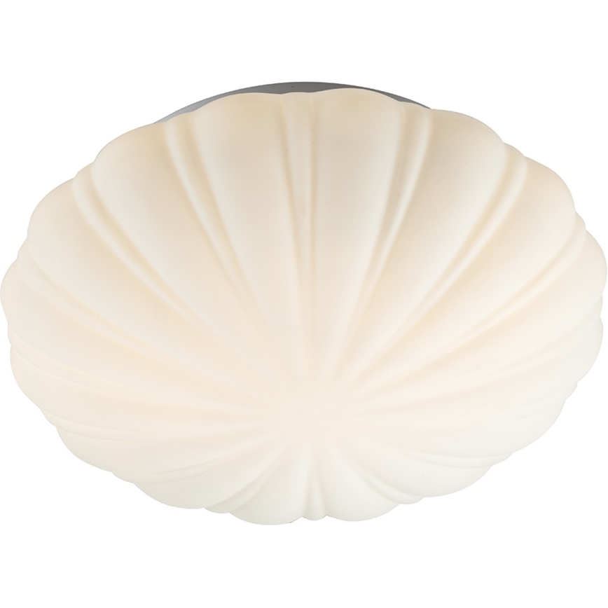 Där Lighting CAF502 - Badeværelsesloftlampe CAFE 1xE27/60W/230V Ø 27 cm IP44 hvid