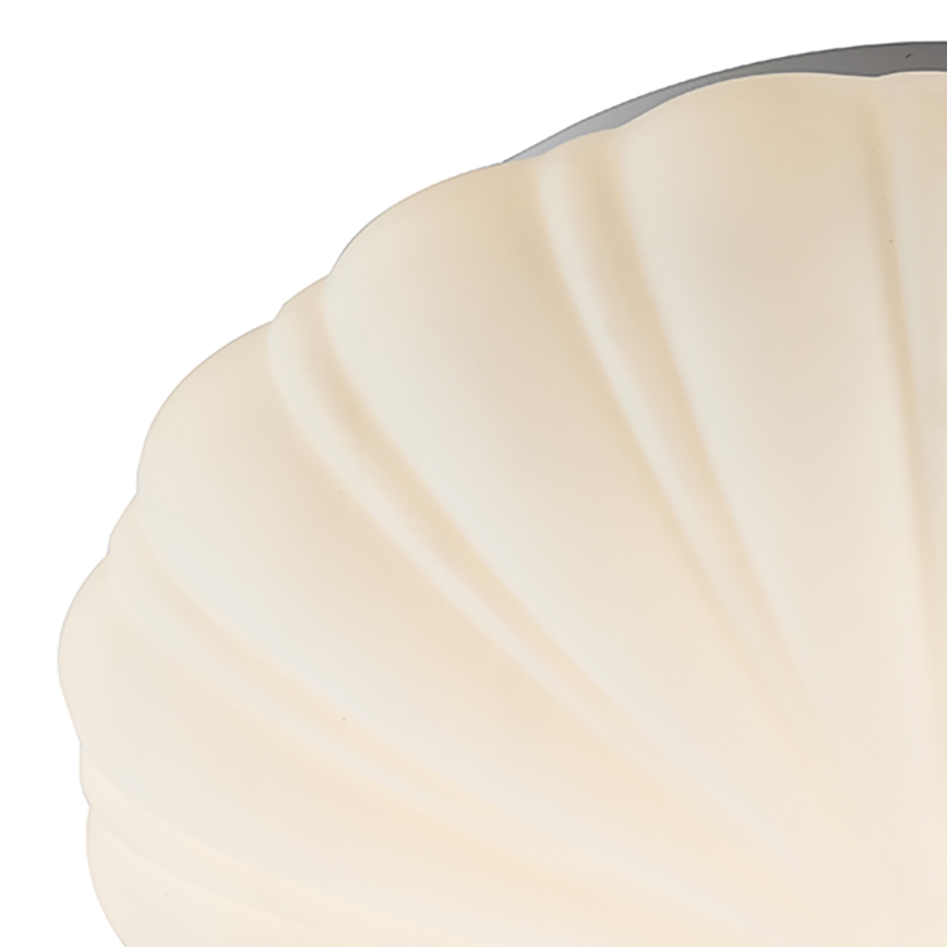 Där Lighting CAF502 - Badeværelsesloftlampe CAFE 1xE27/60W/230V Ø 27 cm IP44 hvid