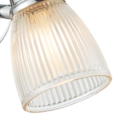 Där Lighting CED0738 - Badeværelses væglampe CEDRIC 1xG9/25W/230V IP44 poleret krom