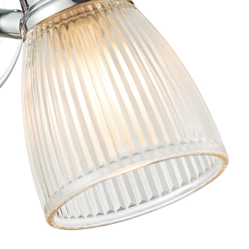 Där Lighting CED0738 - Badeværelses væglampe CEDRIC 1xG9/25W/230V IP44 poleret krom