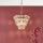 Där Lighting CER0135 - CERYS kædeophængt lysekrone 1xE27/60W/230V, guld