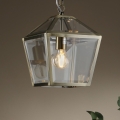 Där Lighting CHU0175 - Kædeophængt lysekrone CHURCHILL 1xE27/60W/230V messing