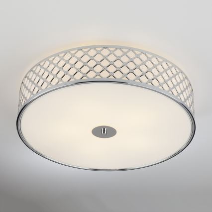 Där Lighting CIV5050 - Loftlampe CIVIC 5xE14/60W/230V Ø 50 cm blank krom