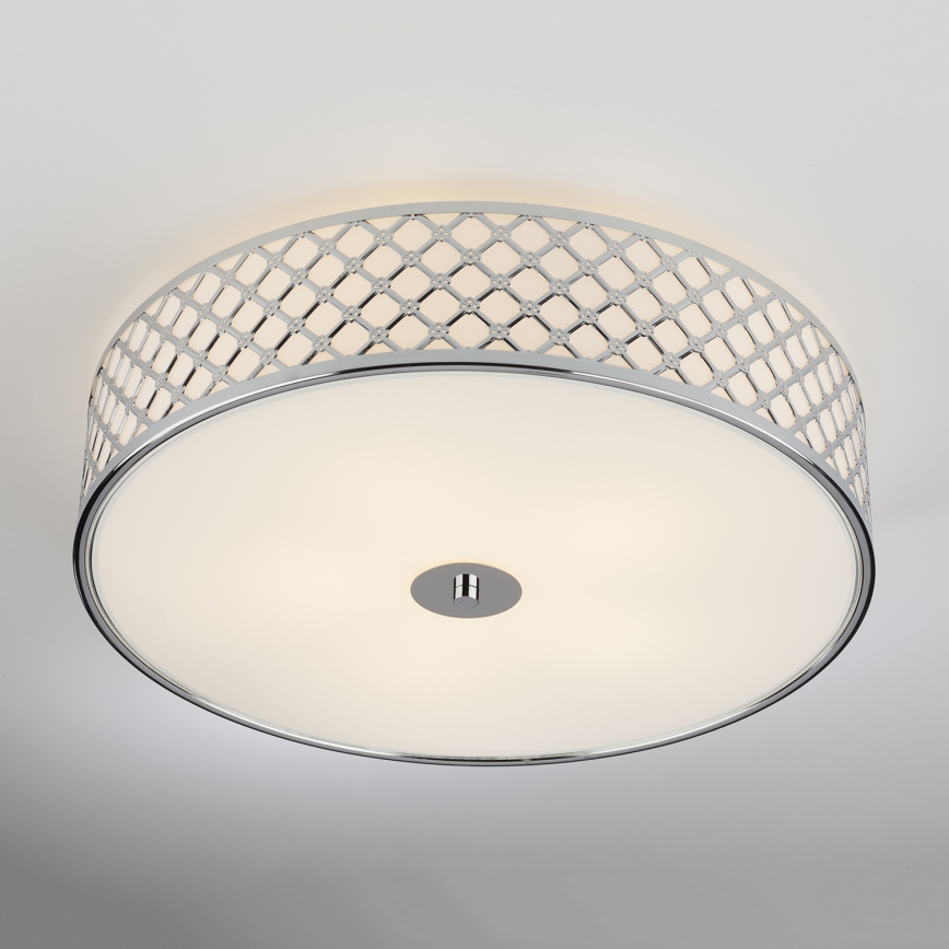 Där Lighting CIV5050 - Loftlampe CIVIC 5xE14/60W/230V Ø 50 cm blank krom