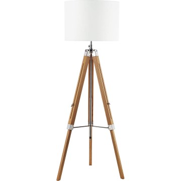 Där Lighting EAS4943 - Gulvlampe EASEL 1xE27/60W/230V brun