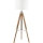 Där Lighting EAS4943 - Gulvlampe EASEL 1xE27/60W/230V brun