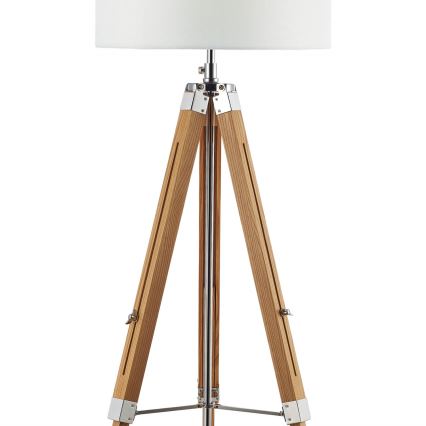 Där Lighting EAS4943 - Gulvlampe EASEL 1xE27/60W/230V brun