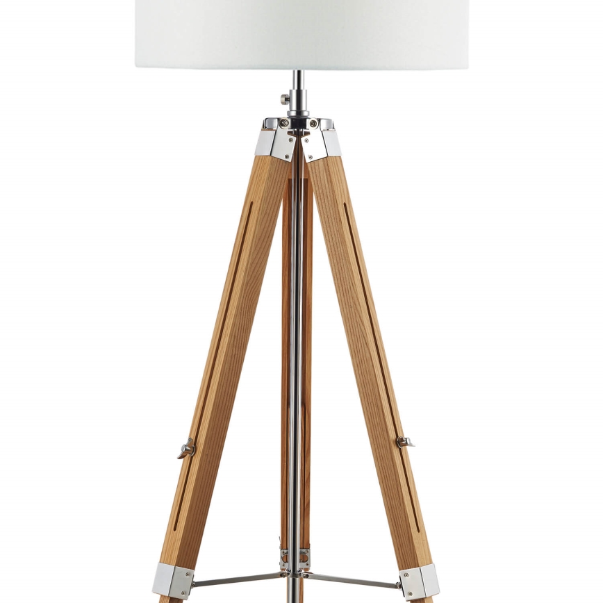 Där Lighting EAS4943 - Gulvlampe EASEL 1xE27/60W/230V brun