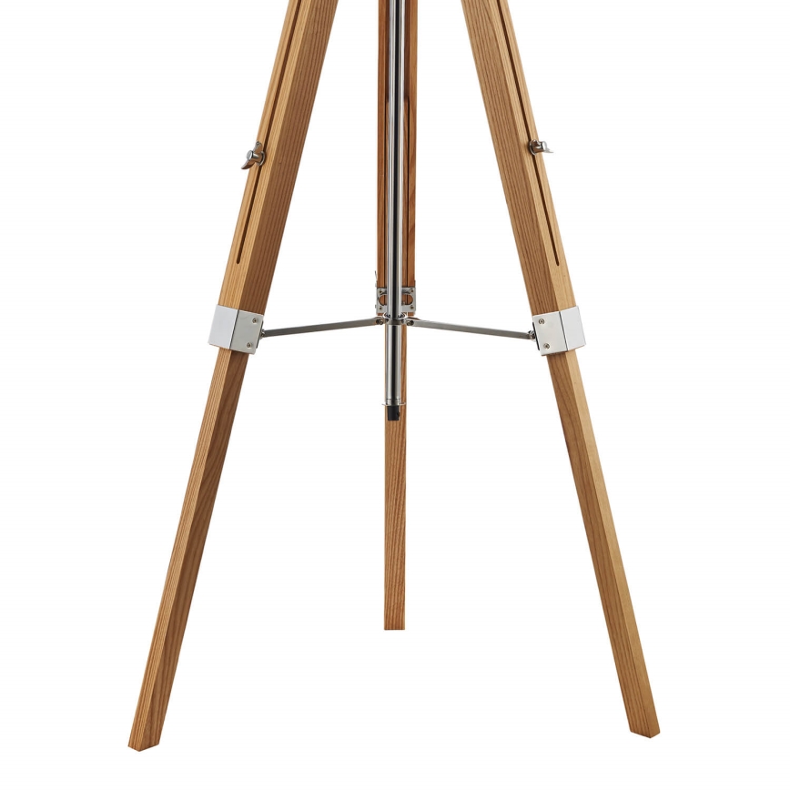Där Lighting EAS4943 - Gulvlampe EASEL 1xE27/60W/230V brun
