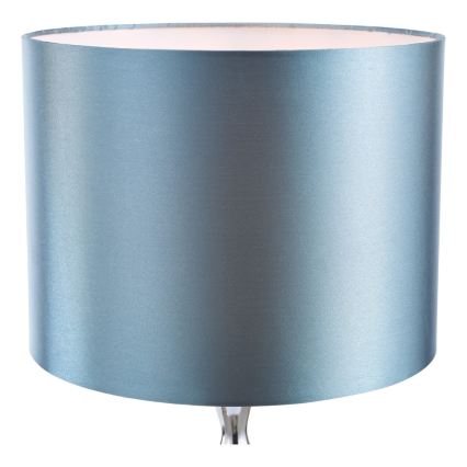 Där Lighting ELS4223 - Bordlampe ELSA 1xE27/40W/230V blå/blank krom