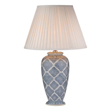 Där Lighting ELY4223 - Bordlampe ELY 1xE27/60W/230V blå