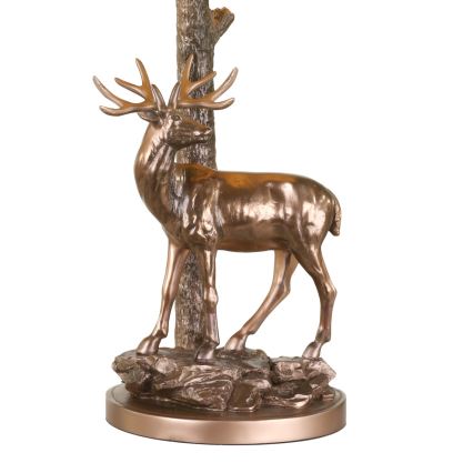 Där Lighting GUL5545-X - Bordlampe GULLIVER 1xE27/60W/230V beige/bronze