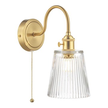 Där Lighting HAD0740-05 - Væglampe HADANO 1xE14/40W/230V guld