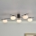 Där Lighting JAS5422 - Overflademonteret lysekrone JASPER 5xG9/25W/230V sort