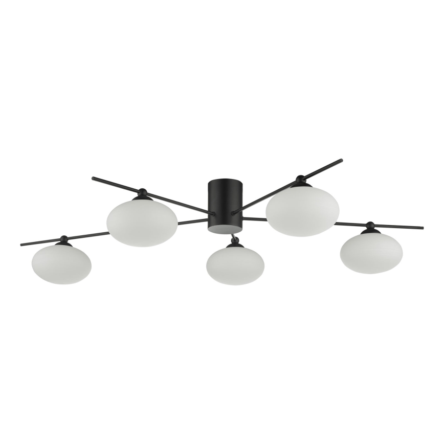 Där Lighting JAS5422 - Overflademonteret lysekrone JASPER 5xG9/25W/230V sort