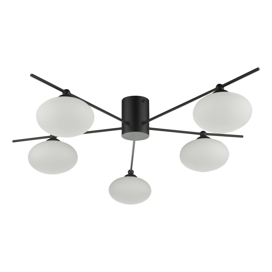 Där Lighting JAS5422 - Overflademonteret lysekrone JASPER 5xG9/25W/230V sort