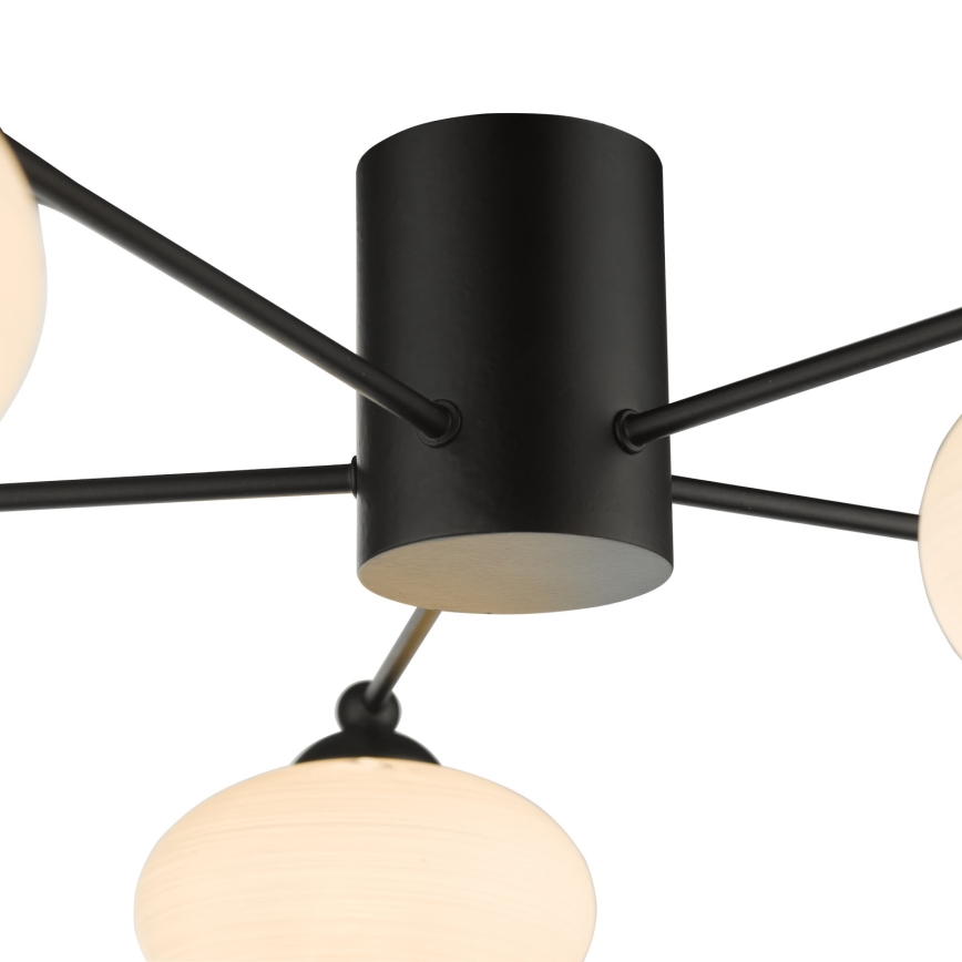 Där Lighting JAS5422 - Overflademonteret lysekrone JASPER 5xG9/25W/230V sort
