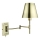 Där Lighting KEN0775 - Fleksibel væglampe KENSINGTON 1xE14/25W/230V messing