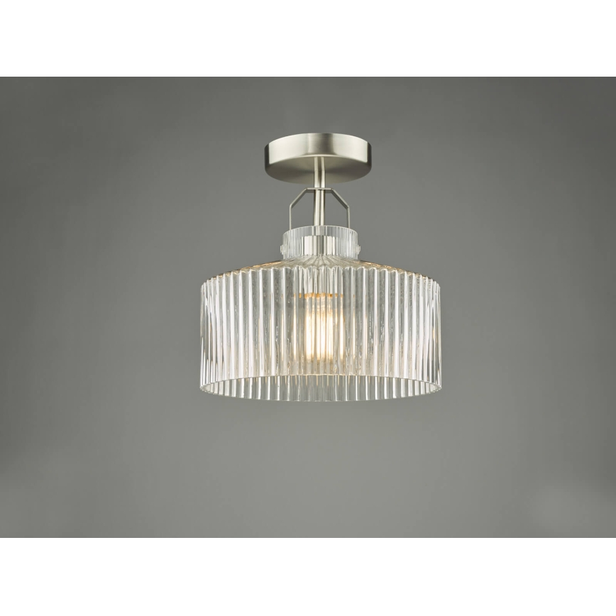 Där Lighting LEN4846 - Overflademonteret loftlampe LENKA 1xE27/60W/230V mat krom