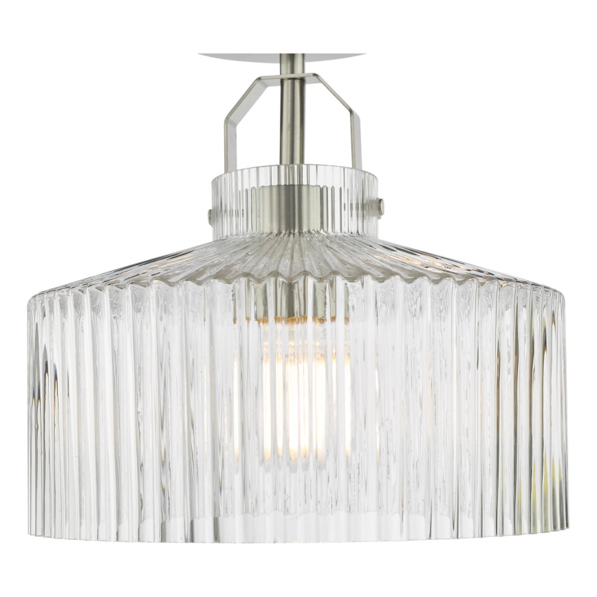 Där Lighting LEN4846 - Overflademonteret loftlampe LENKA 1xE27/60W/230V mat krom
