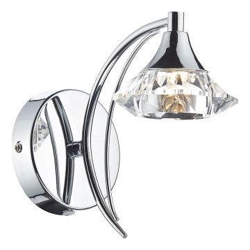 Där Lighting LUT0750 - Væglampe LUTHER 1xG9/40W/230V blank krom