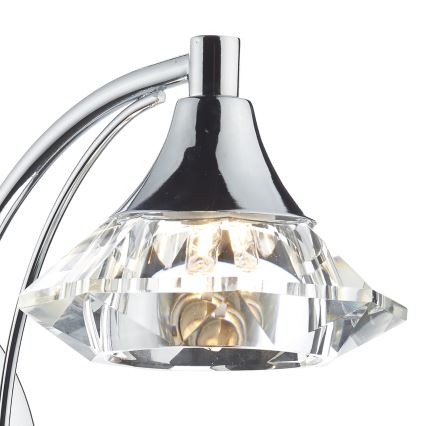 Där Lighting LUT0750 - Væglampe LUTHER 1xG9/40W/230V blank krom