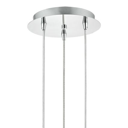 Där Lighting LYA0350 - Pendel med wireophæng LYALL 3xG9/40W/230V blank krom