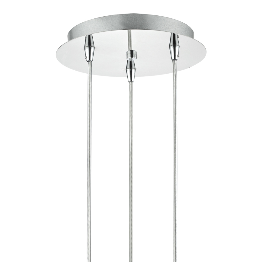 Där Lighting LYA0350 - Pendel med wireophæng LYALL 3xG9/40W/230V blank krom