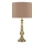 Där Lighting MAD4275 - Bordlampe MADRID 1xE27/60W/230V brun/messing