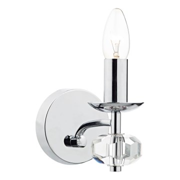 Där Lighting OLE0750 - Væglampe OLEANA 1xE14/40W/230V poleret krom
