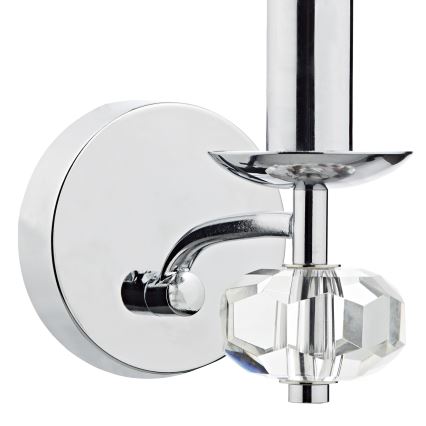 Där Lighting OLE0750 - Væglampe OLEANA 1xE14/40W/230V poleret krom