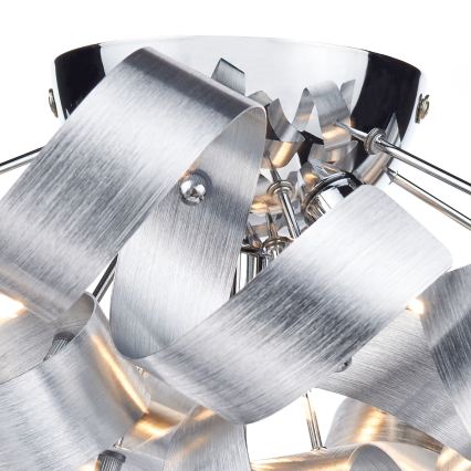 Där Lighting RAW0450 - Loftlampe RAWLEY 4xG9/25W/230V mat krom