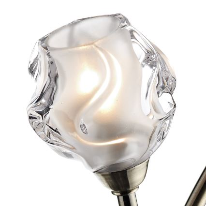 Där Lighting SEA0975 - Væglampe SEATTLE 2xG9/40W/230V messing