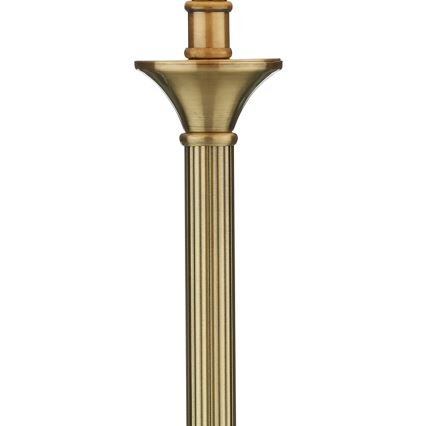 Där Lighting TAY4075-X - Bordlampe TAYLOR 1xE14/40W/230V beige/messing
