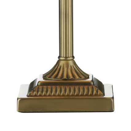 Där Lighting TAY4075-X - Bordlampe TAYLOR 1xE14/40W/230V beige/messing