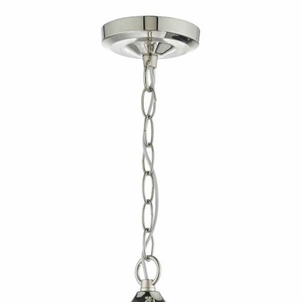 Där Lighting VAN0338 - Kædeophængt lysekrone VANESSA 3xE14/40W/230V i blank krom