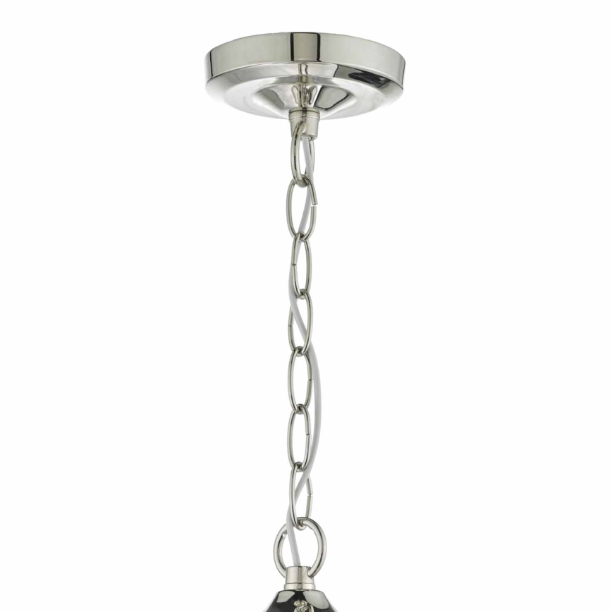 Där Lighting VAN0338 - Kædeophængt lysekrone VANESSA 3xE14/40W/230V i blank krom