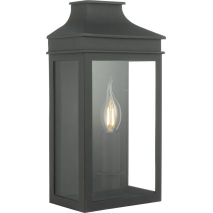 Där Lighting VAP5222 - Udendørs væglampe VAPOUR 1xE14/60W/230V IP44 sort