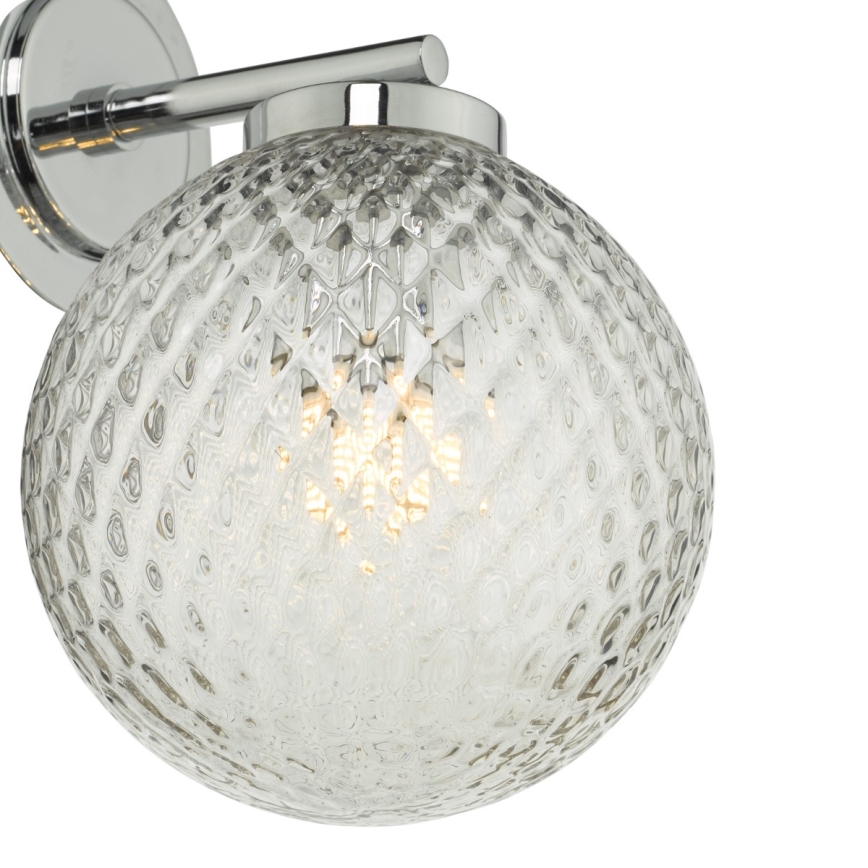 Där Lighting WAY0750 - Badeværelses væglampe WAYNE 1xG9/3W/230V IP44 krom
