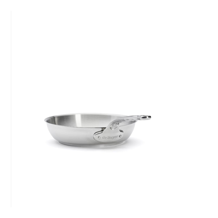 De Buyer 3412.24 - MILADY stegepande 24 cm i rustfrit stål